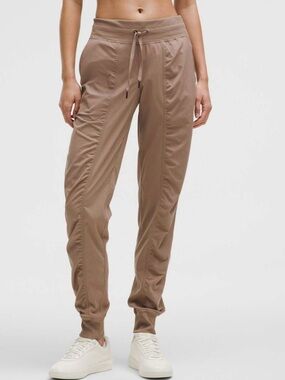 Women’s Taupe Drawstring Jogger  Dance Studio Pants Size 4